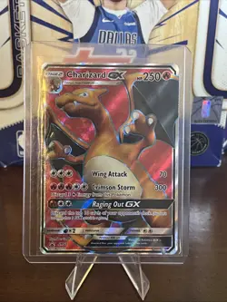 Pokemon TCG Charizard GX Full Art Holo Card SM60 Sun & Moon Promos - Image 1
