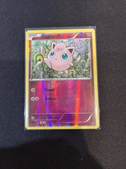 Jigglypuff 65/124 Pokemon XY Fates Collide Reverse Holo - Image 1