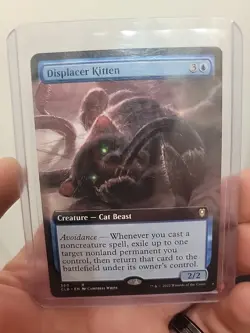 Displacer Kitten (Extended Art) Commander Legends: Battle for Baldur's Gate Reg - Image 1