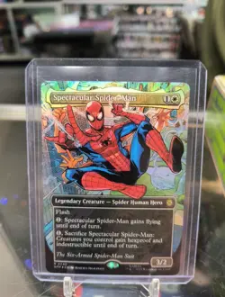 Spectacular Spider-Man (0240) (Borderless) (Textured Foil) Marvel's... - Image 1