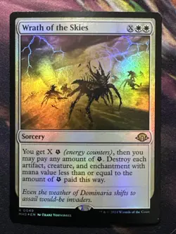 Wrath of the Skies - FOIL - Modern Horizons 3 #49 Rare, NM, MTG - Image 1