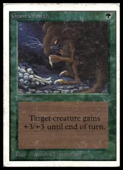 Giant Growth Unlimited Edition Moderately played - Image 1