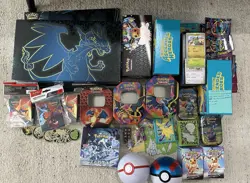 Pokemon TCG Accessories & Bulk Cards (More Cards Than Usual) CHECK DESCRIPTION - Image 1