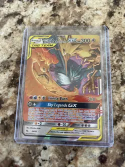 Pokemon Moltres&Zapdos&Articuno GX TAG TEAM Ultra Rare Holo 44/68 Hidden Fates - Image 1