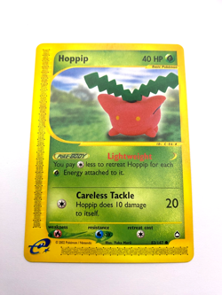 Pokemon Card - Non-Holo Hoppip 83/147 Aquapolis *NM* e-Card Common - Image 1