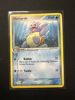 Pokemon Wartortle Card 42/100 Regular - Image 1