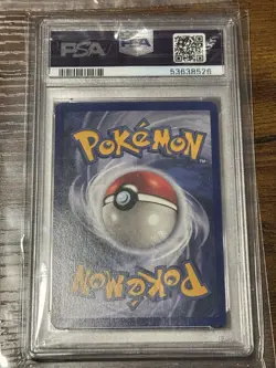 1999 Pokemon 1st Edition Hypno #8 Fossil Holo PSA 7 NM - Image 2