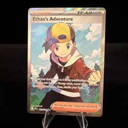 2025 POKEMON DRI EN-DESTINED RIVALS ULTRA RARE #221 ETHAN'S ADVENTURE - Image 1