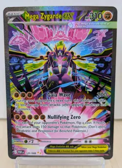 Mega Zygarde ex 120/088 Perfect Order Special Illustration Rare SIR Pokemon ✅ NM - Image 1