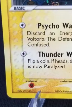 [LP] Swirl! English Voltorb 80/109 Team Rocket Returns Reverse Holo 2004 Pokemon - Image 5