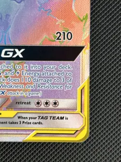Pokemon Moltres Zapdos Articuno GX TAG TEAM Secret Rare 69/68 Holo 300 HP - Image 4