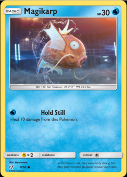 Pokemon - Detective Pikachu - 4x Magikarp 8/18 - Holo rare - NM/M - Image 1