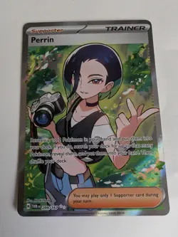 Perrin - 209/167 - Pokemon Twilight Masquerade Full Art Ultra Rare NM - Image 1