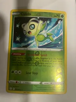 Celebi 003/072 Shining Fates Pokemon Reverse Holo Foil Rare - Image 1