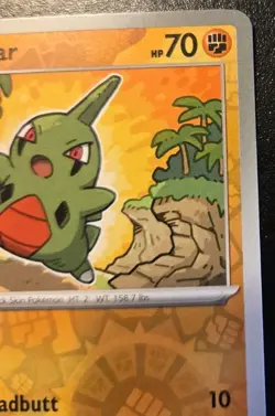Larvitar 047/131 Reverse Holo Common Prismatic Evolutions Pokemon TCG - Image 3