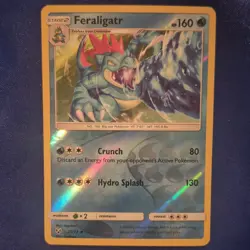 Pokemon TCG Shining Legends Feraligatr 20/73 Reverse Holo Uncommon English 2017 - Image 1