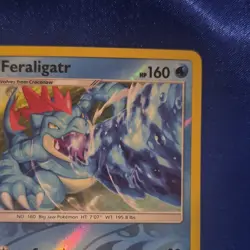Pokemon TCG Shining Legends Feraligatr 20/73 Reverse Holo Uncommon English 2017 - Image 3