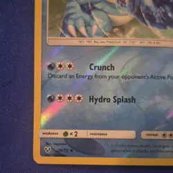 Pokemon TCG Shining Legends Feraligatr 20/73 Reverse Holo Uncommon English 2017 - Image 5