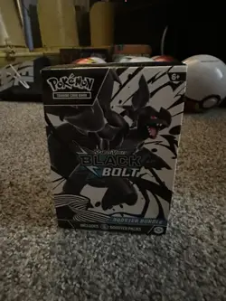 Pokemon TCG Scarlet Violet Black Bolt Booster Bundle - Image 1