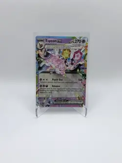Pokemon TCG: Espeon EX 034/131 Double Rare Holo SV Prismatic Evolutions - Image 1