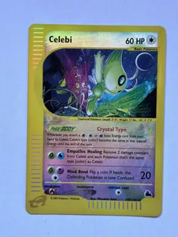 Pokemon TCG Skyridge Celebi 145/144 Secret Rare Reverse Holo - Image 2