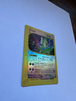 Pokemon TCG Skyridge Celebi 145/144 Secret Rare Reverse Holo - Image 3