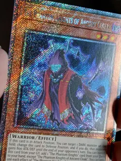 PSR The Phantom Knights of Ancient Cloak RA04-EN263 NM 1st Ed. Yugioh - Image 3
