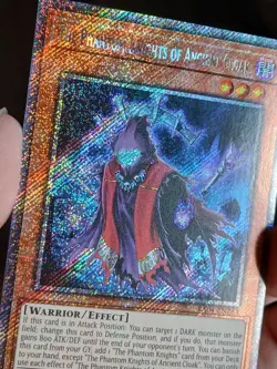 PSR The Phantom Knights of Ancient Cloak RA04-EN263 NM 1st Ed. Yugioh - Image 4