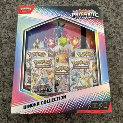 Pokemon TCG: Scarlet & Violet Prismatic Evolutions Binder Collection New Sealed - Image 1
