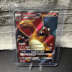 Pokemon Charizard GX Full Art SM60 Promo LP - Image 1