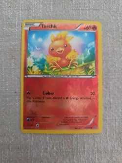 Pokemon TCG Torchic Primal Clash 25/160 Reverse Holo Common - Image 1