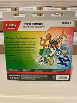 Pokemon TCG: First Partner Illustration Series 1 Collection 6x Box Sealed Case - Image 5