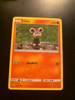 Pokemon TCG Litleo Common Regular Forbidden Light 18/131 - Image 1