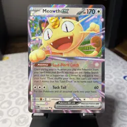 Meowth ex 062/088 Double Rare holo Perfect Order Pokemon TCG - Image 5