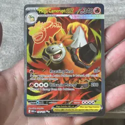 Pokemon TCG Mega Camerupt EX 156/132 Ultra Rare Full Art - English - Near Mint - Image 1