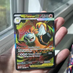 Pokemon TCG Mega Camerupt EX 156/132 Ultra Rare Full Art - English - Near Mint - Image 3