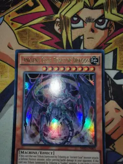 Ancient Gear Reactor Dragon sr03-en001 Unltd Ed (LP) Ultra Rare Yu-Gi-Oh! - Image 2