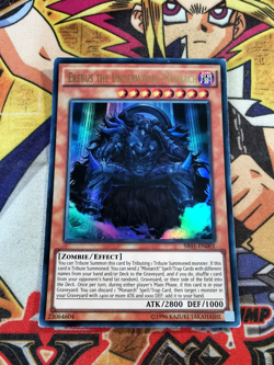 Erebus the Underworld Monarch sr01-en001 Unltd Ed (MP) Ultra Rare Yu-Gi-Oh! - Image 1