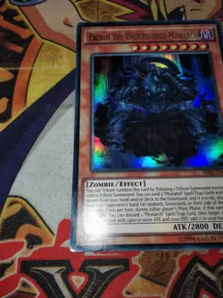 Erebus the Underworld Monarch sr01-en001 Unltd Ed (MP) Ultra Rare Yu-Gi-Oh! - Image 4