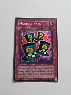 Yu-Gi-Oh! Magical Hats Pharaoh's Servant PSV-033 Unlimited Super Rare LP - Image 1