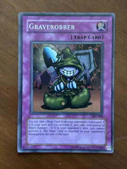 Yu-Gi-Oh! TCG Graverobber PSV-008 Pharaoh's Servant Unlimited LP - Image 1