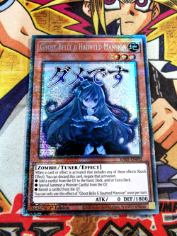 Ghost Belle & Haunted Mansion ra05-en092 *VARIANT ART* (NEW) Starlight Yu-Gi-Oh! - Image 1