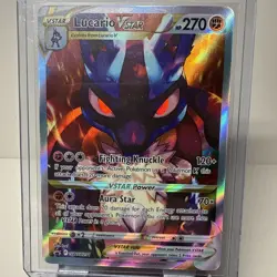 Lucario VSTAR SWSH291 SWSH: Sword & Shield Promo Cards Holo English - Image 3
