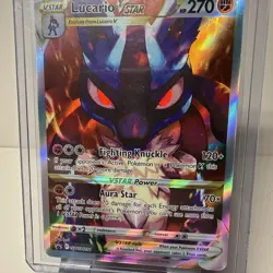 Lucario VSTAR SWSH291 SWSH: Sword & Shield Promo Cards Holo English - Image 5
