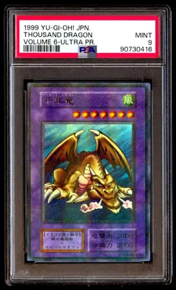 PSA 9 Mint Thousand Dragon Volume 6 Ultra Parallel 1999 Japanese Graded Card - Image 1