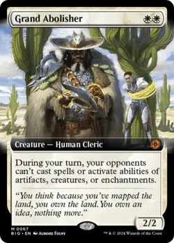MTG English Grand Abolisher (Extended Art) NM Foil - Image 1