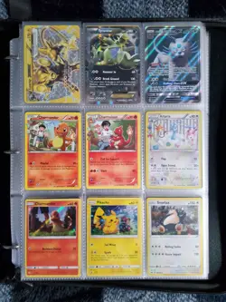 Pokemon Binder Collection Vintage GX EX & More 150+ Cards - Image 1