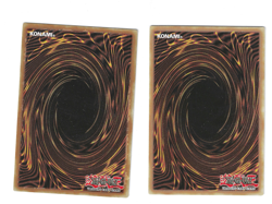 YUGIOH DARK MAGICIAN & DARK MAGICIAN GIRL - 2 CARD SET - YGLD COMMON - 1st Ed - Image 2