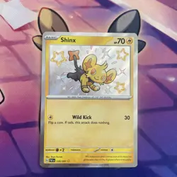 Pokemon Card | Shinx 135/091 Paldean Fates Baby Shiny Rare - Image 1