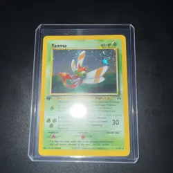 Pokemon TCG Yanma Neo Discovery 17/75 1st Edition Holo Card - Image 1